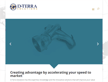 Tablet Screenshot of dterrasolutions.com